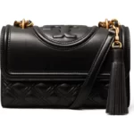 Tory Burch – Fleming Small Convertible Leather Shoulder Bag