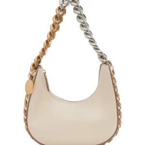 Stella McCartney – Frayme Faux Leather Hobo Bag