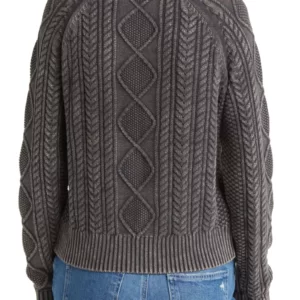 Faherty – Sunwash Organic Cotton Cable Crewneck Sweater