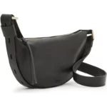 AllSaints – Half Moon Leather Crossbody Bag (GROUP BUY)
