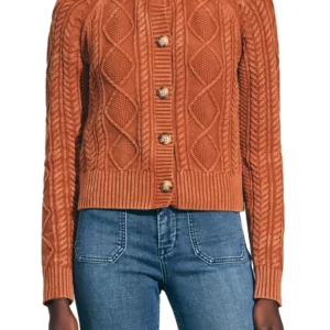 Faherty - Sunwash Organic Cotton Cable Cardigan