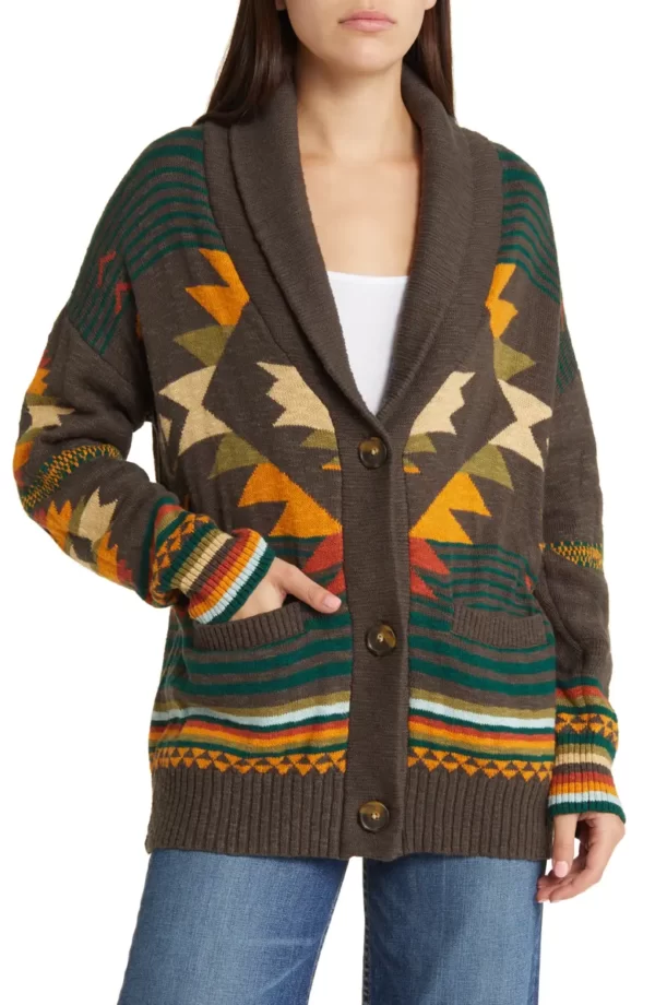 Faherty - Woodland Organic Cotton Cardigan - Image 3