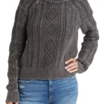 Faherty – Sunwash Organic Cotton Cable Crewneck Sweater