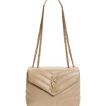 Saint Laurent –  Small Loulou Chain Leather Shoulder Bag