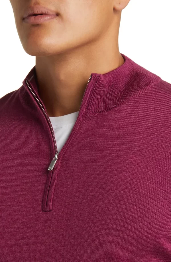 Peter Millar - Autumn Crest Quarter Zip Sweater - Image 4
