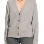 Faherty – Jackson V-Neck Cotton Blend Cardigan