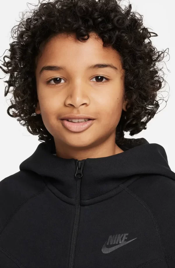 Nike - Kids' Tech Fleece Full Zip Hoodie - Image 4