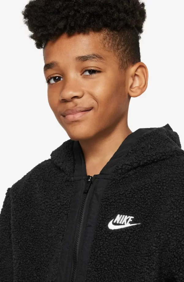 Nike - Kids' Sportswear Club Texured Fleece Zip-Up Hoodie - Image 4
