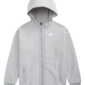 Nike – Kids’ Zip-Up Brushed Fleece Hoodie