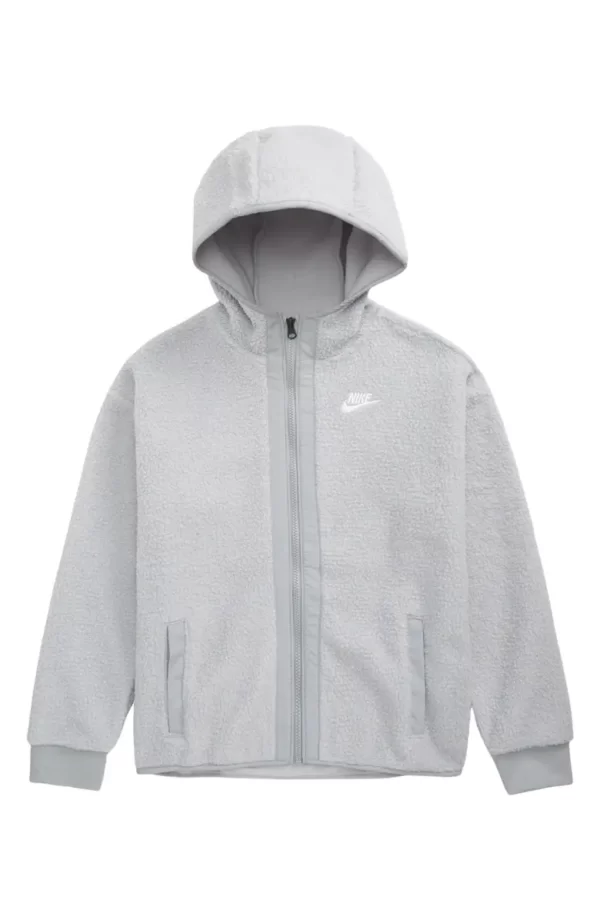 Nike - Kids' Zip-Up Brushed Fleece Hoodie