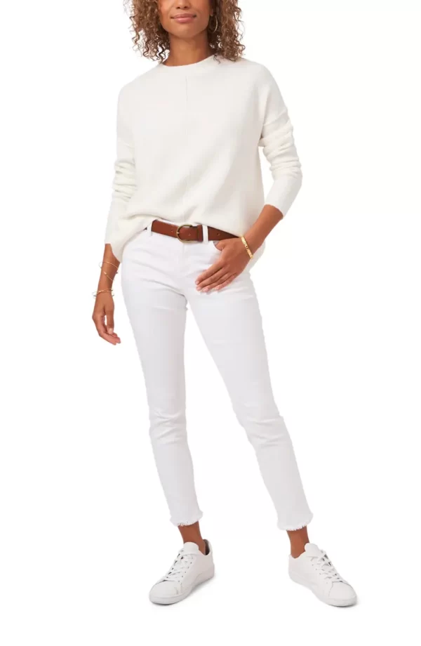 Vince Camuto - Center Seam Crewneck Sweater - Image 4