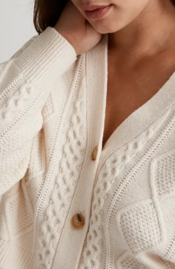 Madewell - Cable Crop Cardigan - Image 9
