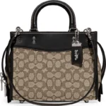 COACH – Rogue 25 Signature Jacquard & Leather Crossbody Bag