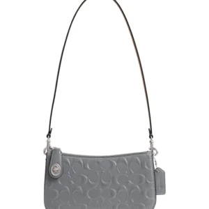 COACH – Penn Signature Patent Leather Shoulder Bag