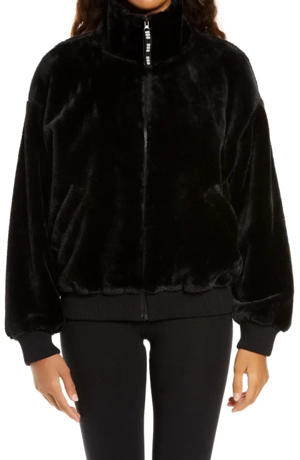 UGG® - Laken Mock Neck Fleece Jacket - Image 4