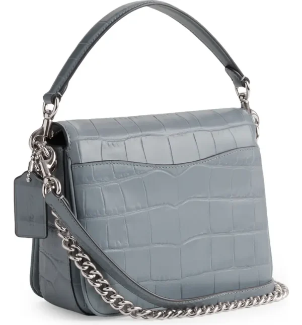 COACH - Cassie Croc Embossed Leather Crossbody Bag - Image 4