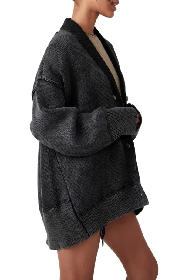 Free People - Chamomile Oversize Cardigan - Image 3