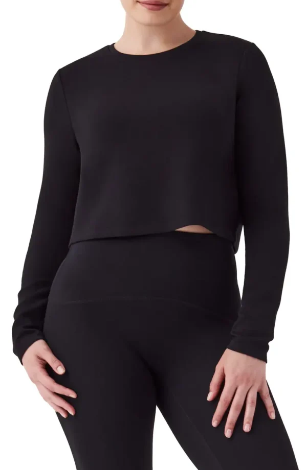 SPANX® - AirEssentials Long Sleeve Crop Top