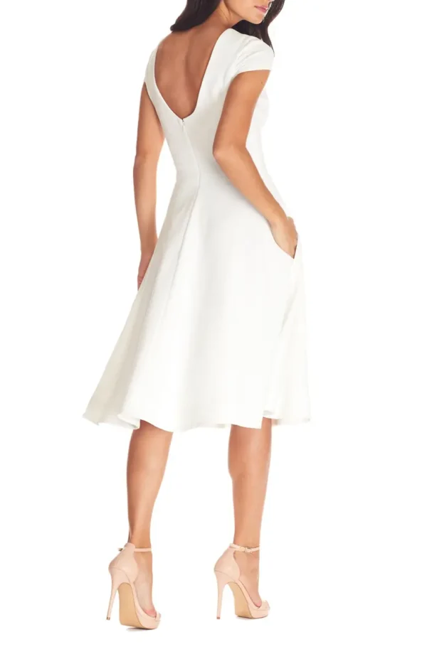 Dress the Population - Livia Fit & Flare Dress - Image 2