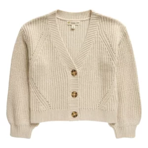Tucker + Tate – Kids’ Cotton Blend Shaker Stitch Cardigan (Toddler, Little Kid & Big Kid)