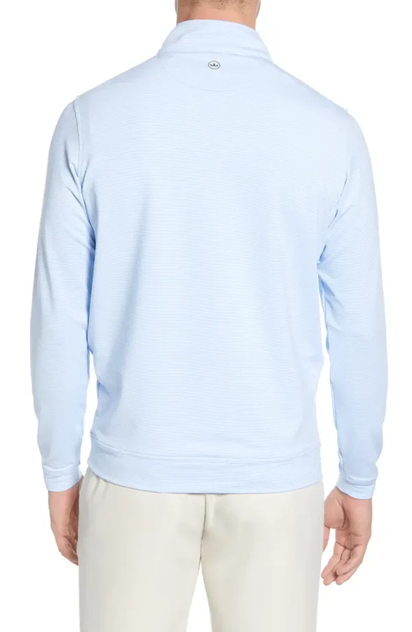 Peter Millar - Perth Stripe Quarter Zip Performance Pullover - Image 2