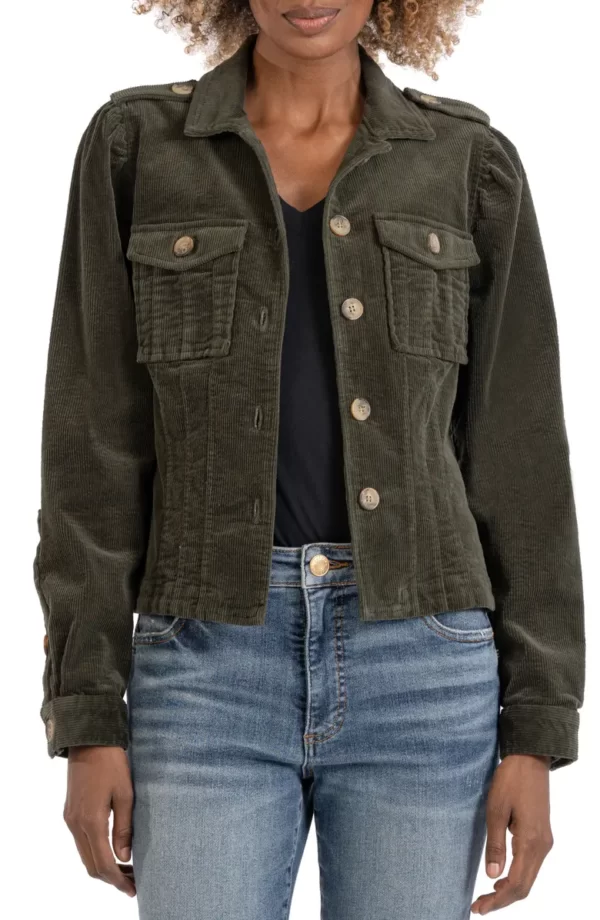 KUT from the Kloth - Kyra Corduroy Trucker Jacket