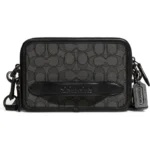 COACH – Charter Signature Jacquard & Leather Crossbody Bag