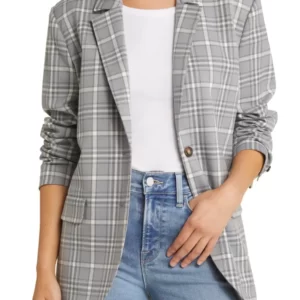 Treasure & Bond - Oversize Plaid Blazer