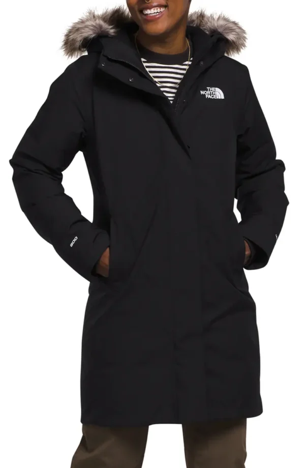 The North Face - Arctic Waterproof 600-Fill-Power Down Parka with Faux Fur Trim