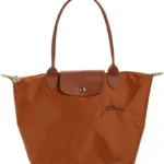 Longchamp – Medium Le Pliage Green Recycled Canvas Shoulder Tote Bag