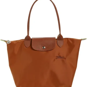 Longchamp - Medium Le Pliage Green Recycled Canvas Shoulder Tote Bag