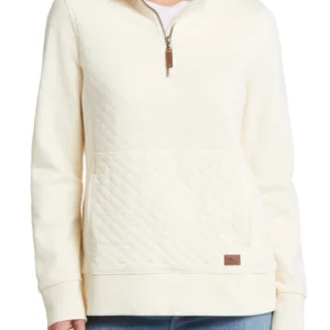 L.L.Bean - Quilted Quarter Zip Pullover