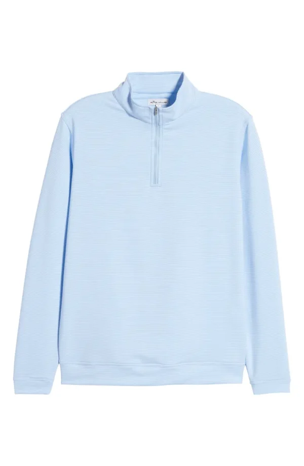 Peter Millar - Perth Stripe Quarter Zip Performance Pullover - Image 4
