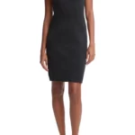 Vince – V-Neck Sleeveless Sweater Dress