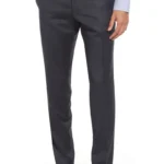 BOSS – Genius Slim Fit Wool Suit Pants