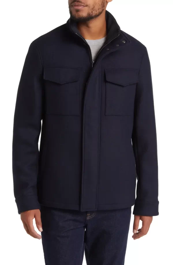 Ted Baker London - Knowl Wool Blend Field Jacket - Image 4
