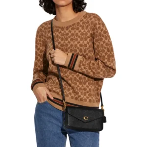 COACH – Wyn Crossgrain Leather Crossbody Bag