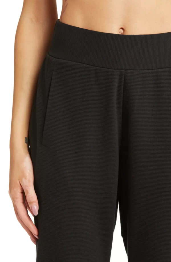 Zella - Anya Slim Fit Ottoman Rib Joggers - Image 5