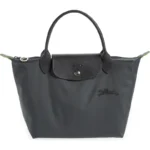 Longchamp – Le Pliage Green Recycled Canvas Top Handle Bag