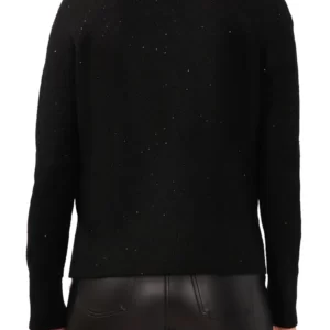 Halogen® – Sequin Mock Neck Sweater
