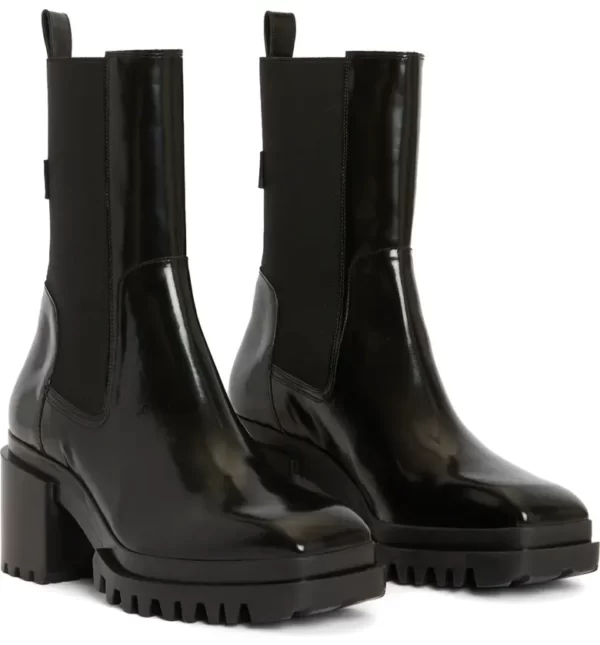 AllSaints - Skarlet Block Heel Chelsea Boot (Women)