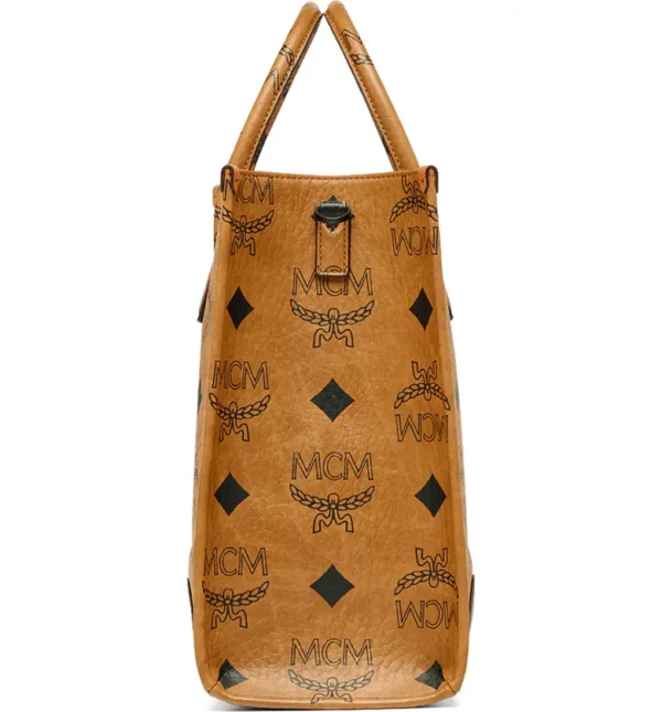 MCM - Large Munchen Visetos Coated Canvas Tote - Image 3