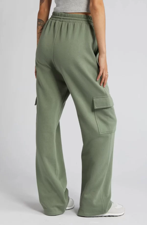 BP. - Wide Leg Cargo Sweatpants - Image 3