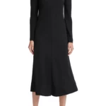 Vince – Bias Cut Long Sleeve Dress
