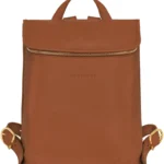 Longchamp – Compact Le Foulonné Leather Backpack