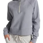 Vuori – Restore Organic Cotton Blend Half Zip Hoodie
