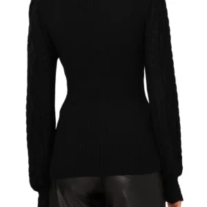 Halogen® – Mixed Stitch V-Neck Sweater