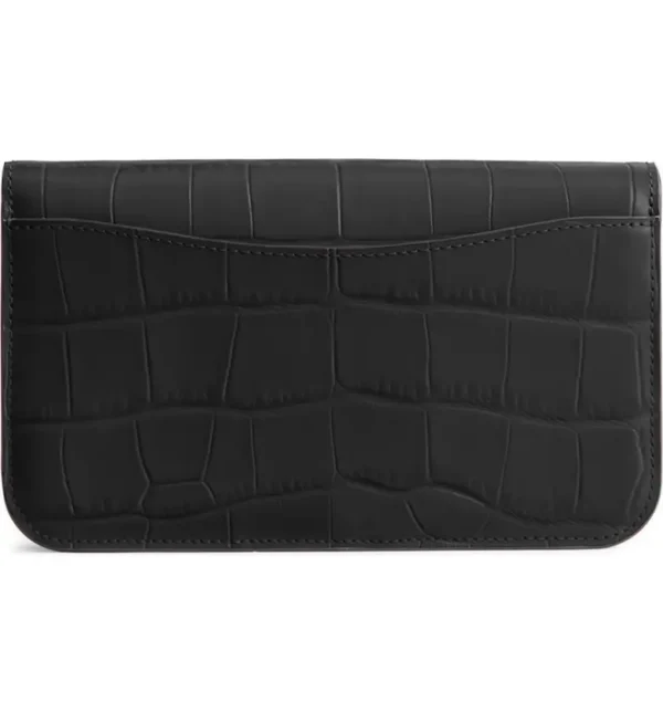 COACH - Hayden Croc Embossed Leather Convertible Crossbody Bag - Image 2