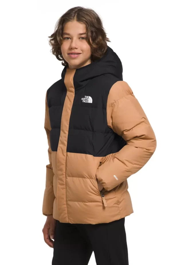 The North Face - Kids' Water Repellent Fleece Lined Hooded Down Parka (Big Kid) - Image 3