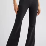 BP. – High Waist Stretch Cotton Flare Leggings